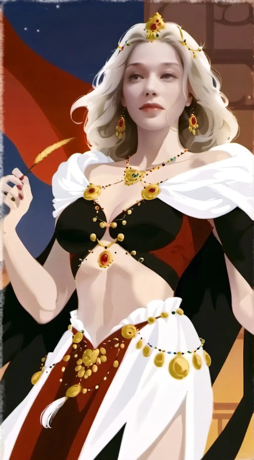ai character: lilly background