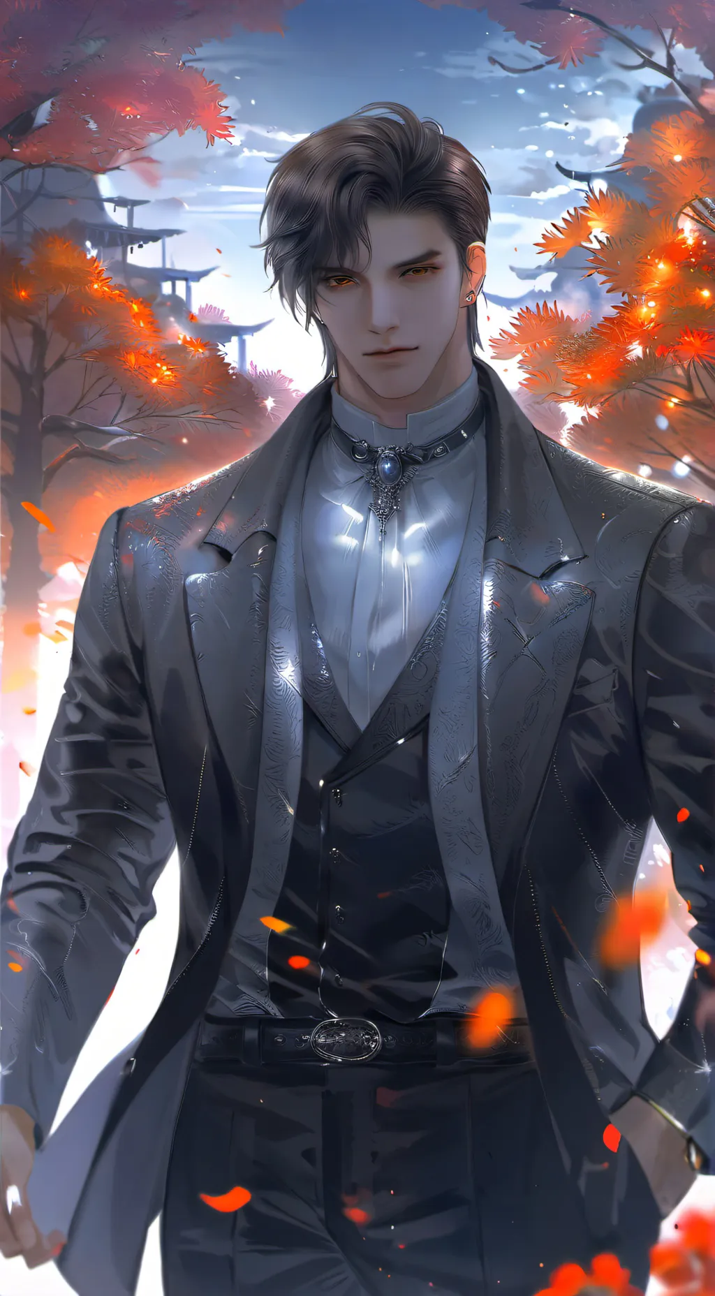 ai character: ロビンソン background