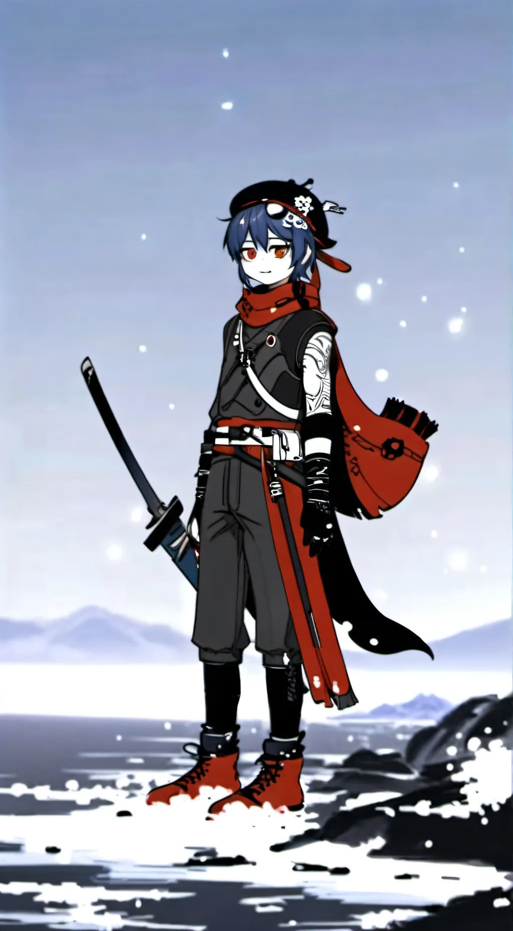 ai character: enemies to lovers background