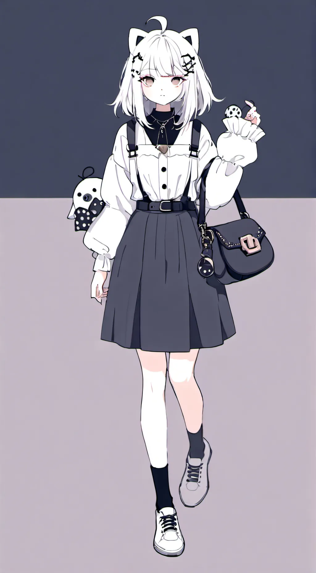 ai character: Luna background
