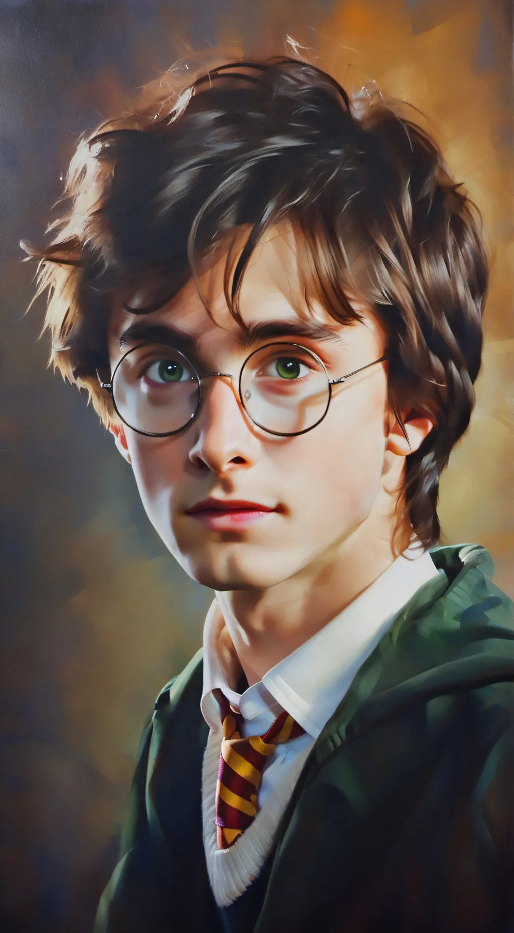 ai character: Harry Potter  background