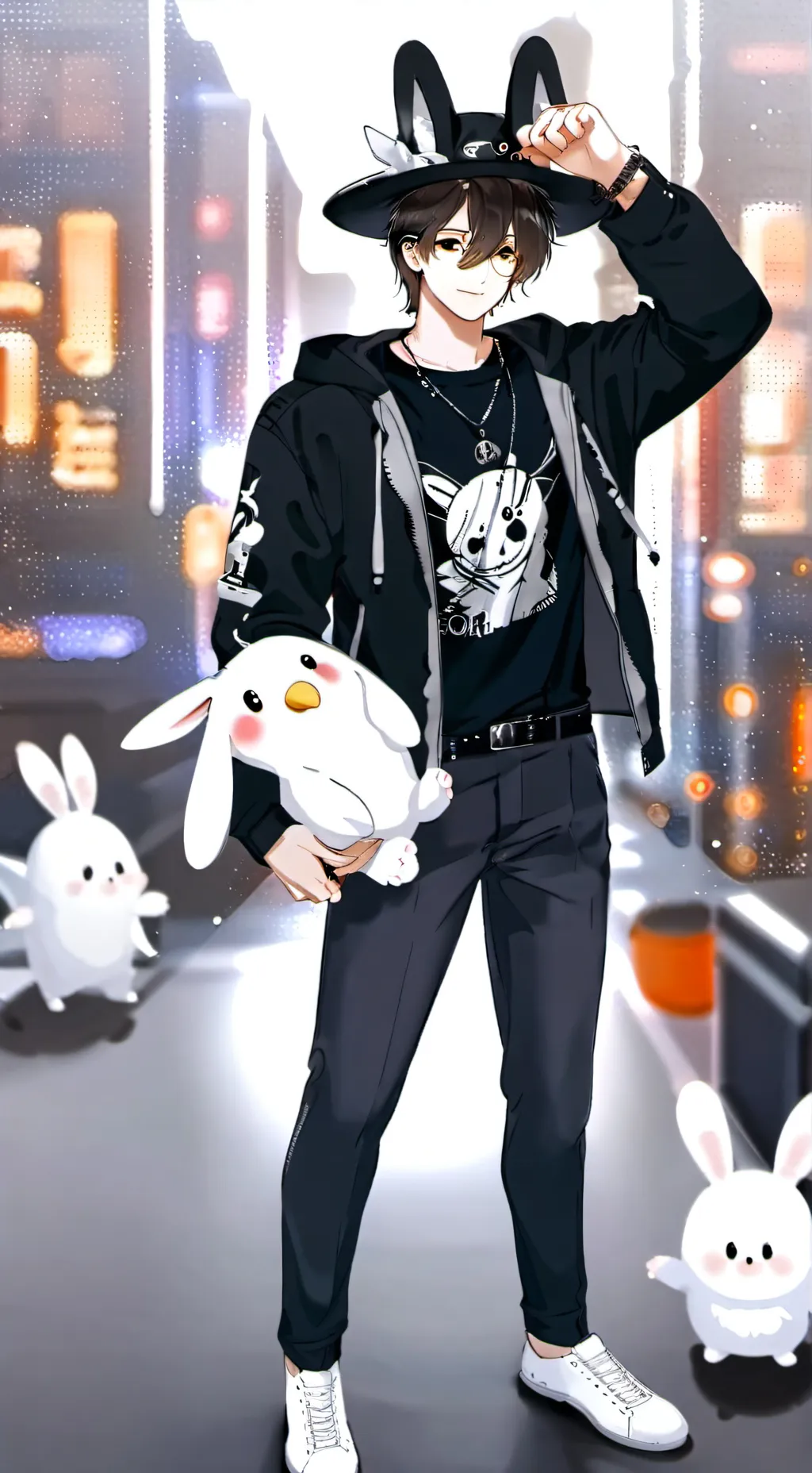 ai character: Mafioso🐰 background