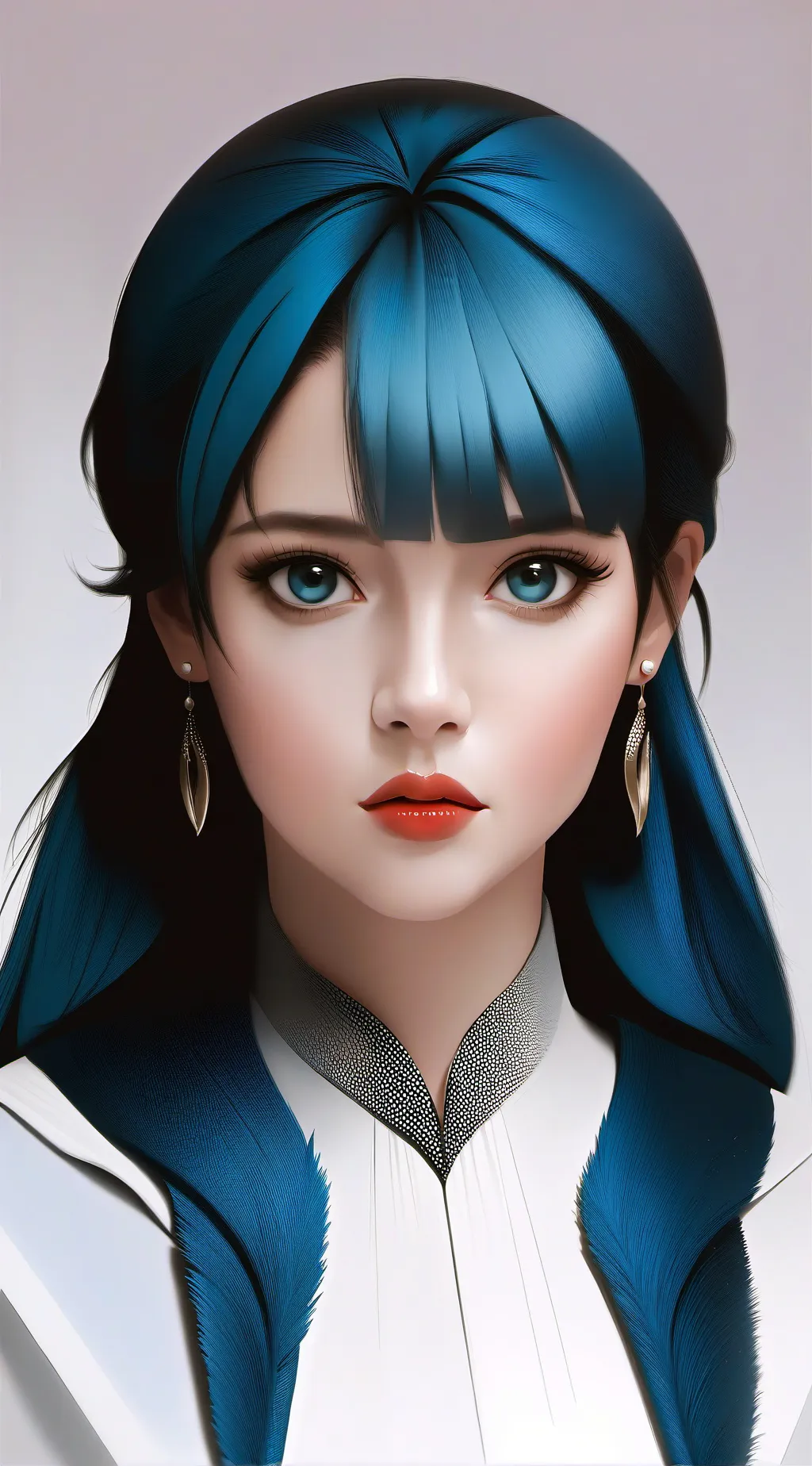 ai character: ℂ𝕖𝕝𝕚𝕟𝕖 background