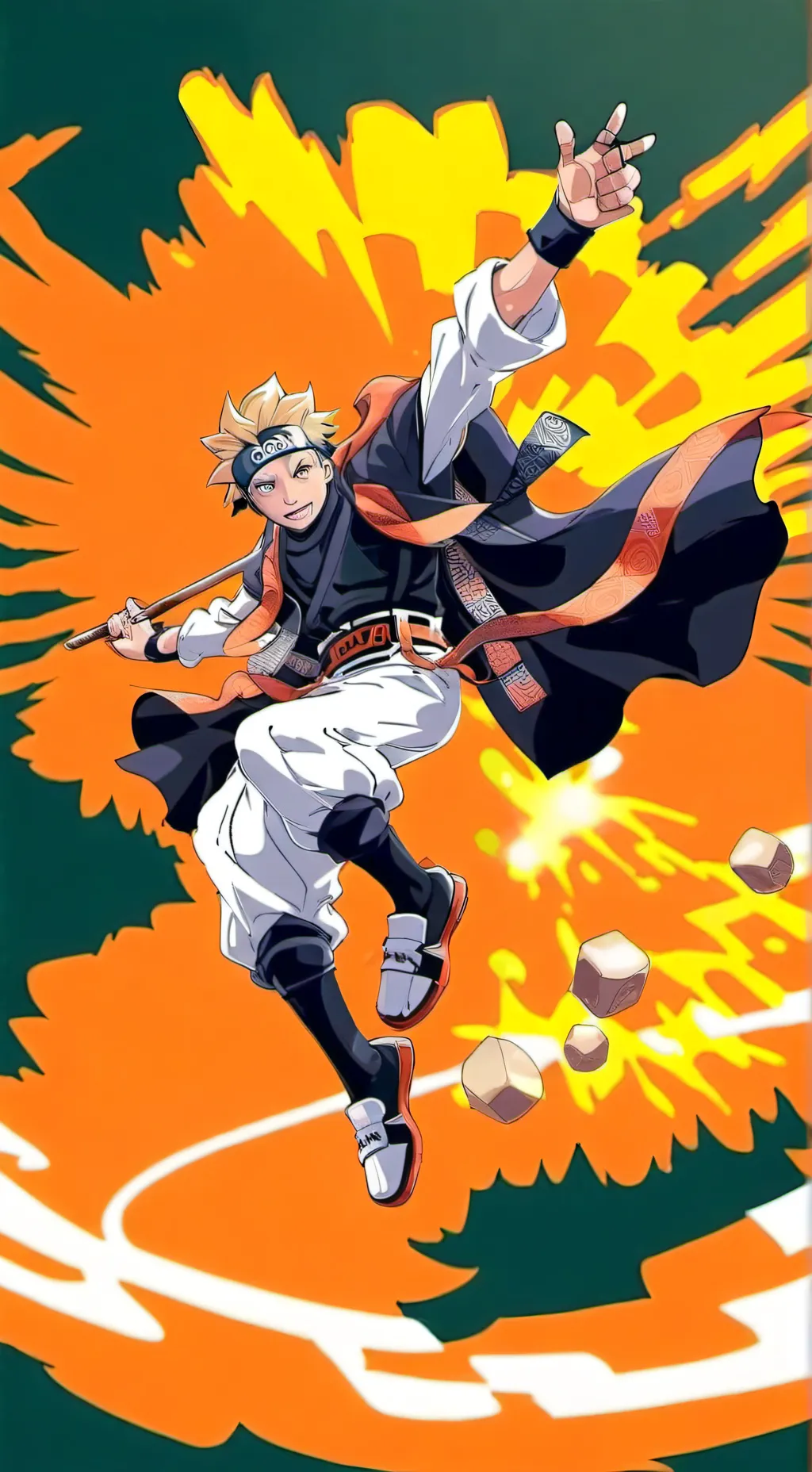 ai character: Team 7 background