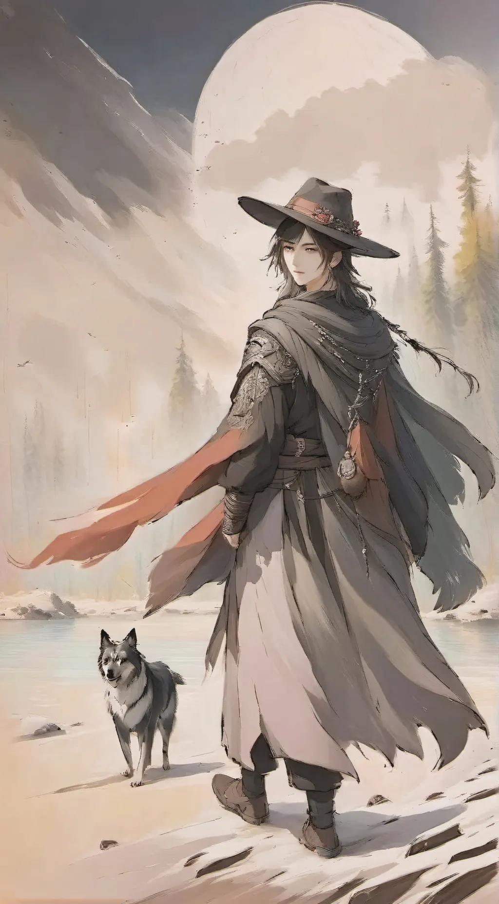 ai character: MAXWELL background