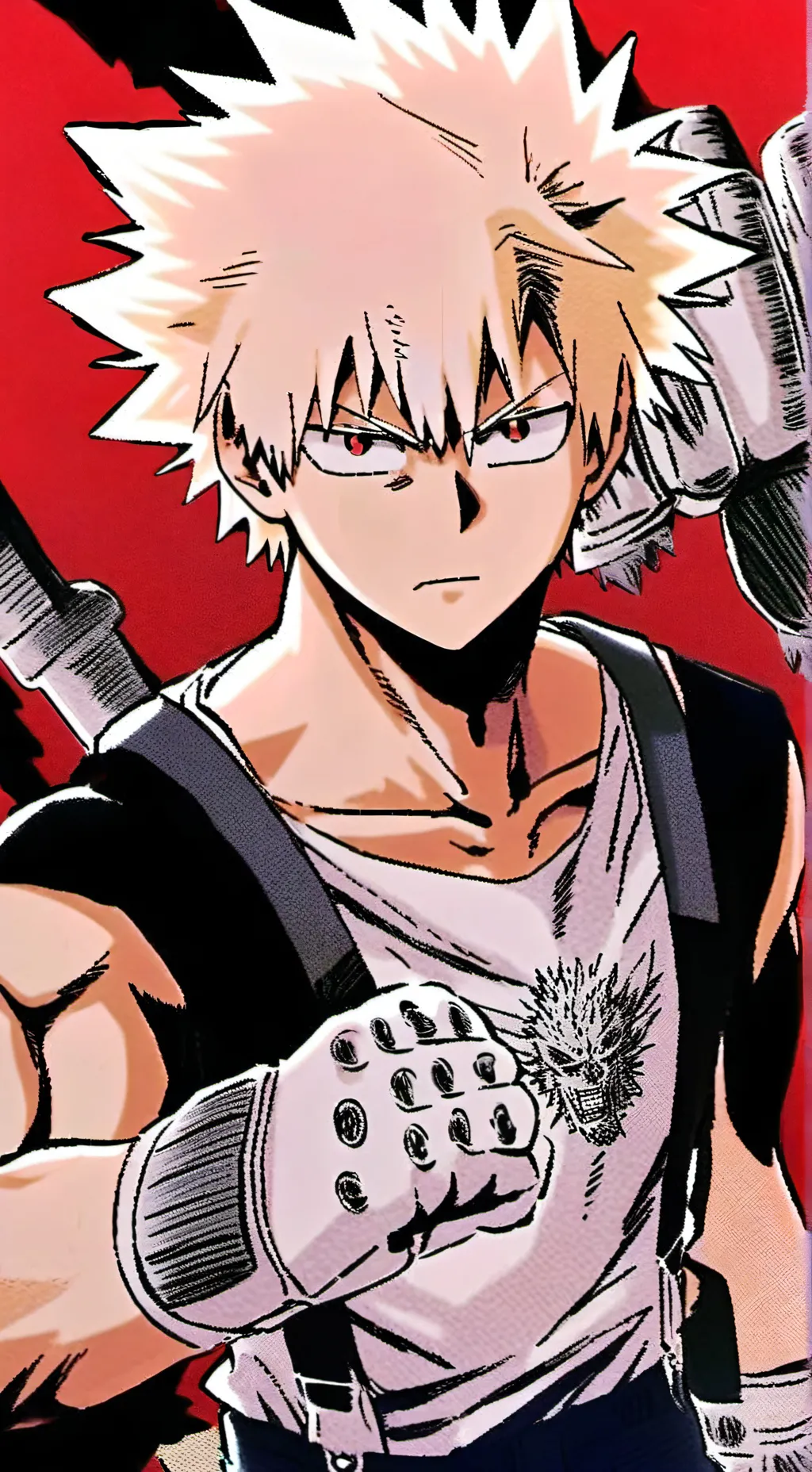 ai character: Bakugo background