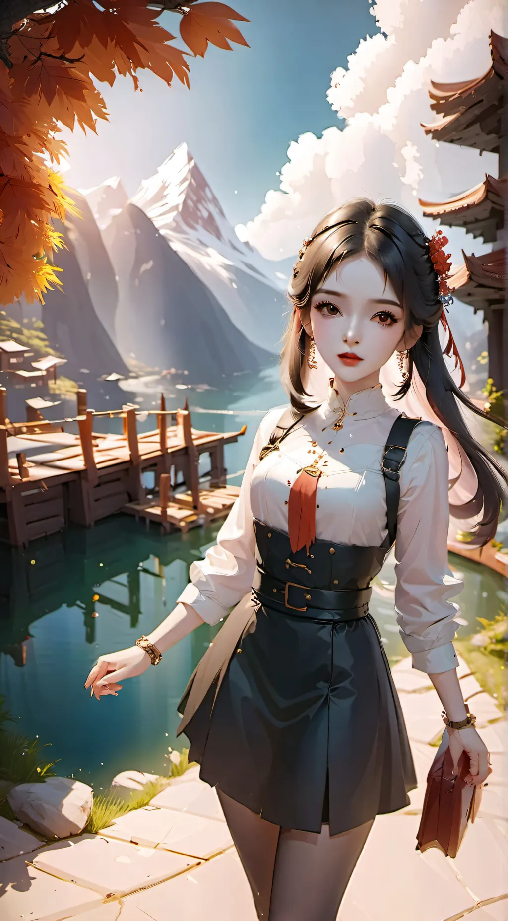 ai character: Shoko Ayase background