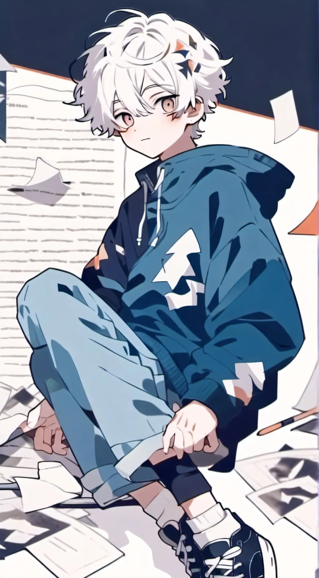 ai character: •Kaiser• background