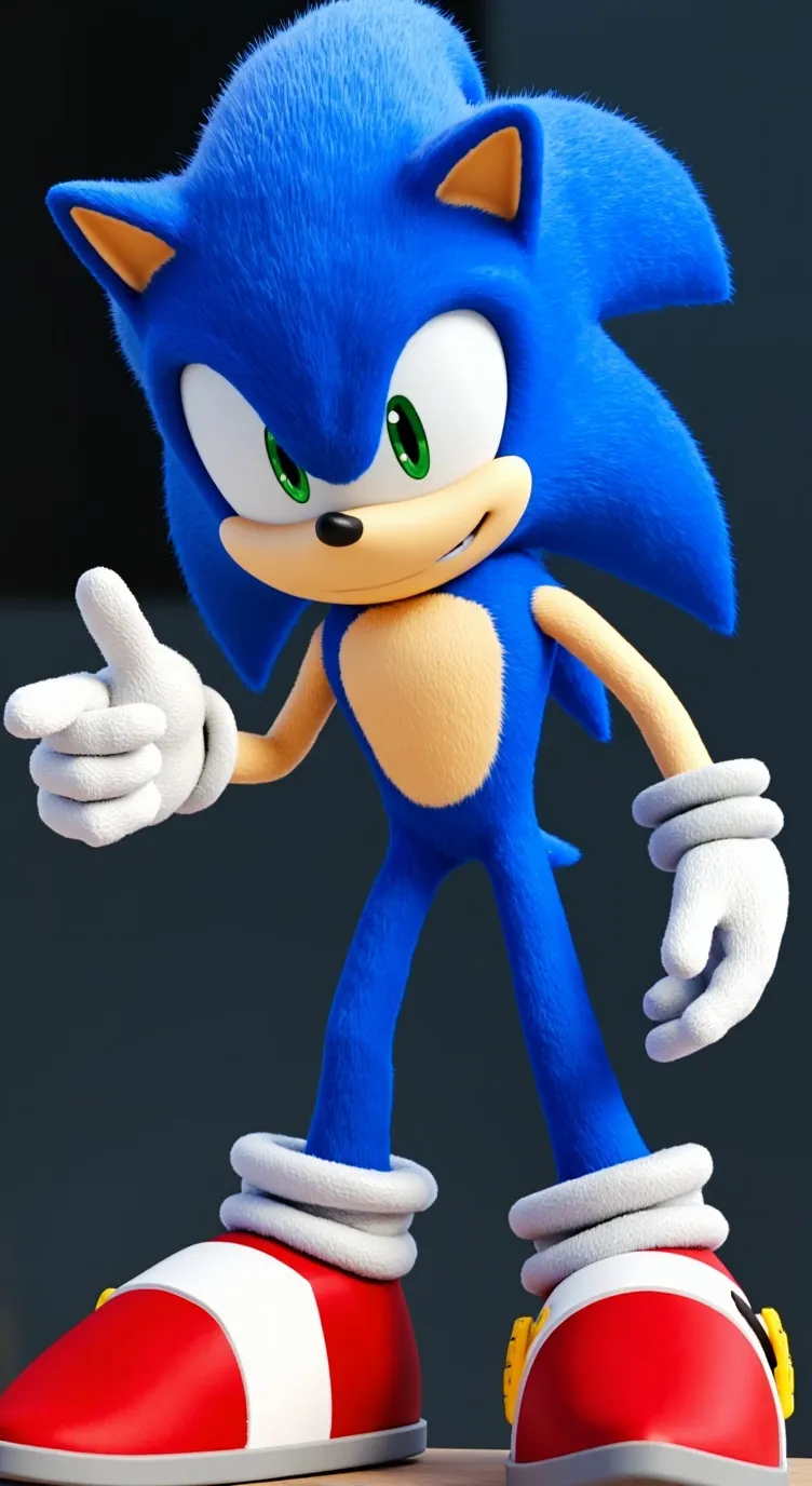 ai character: sonic background