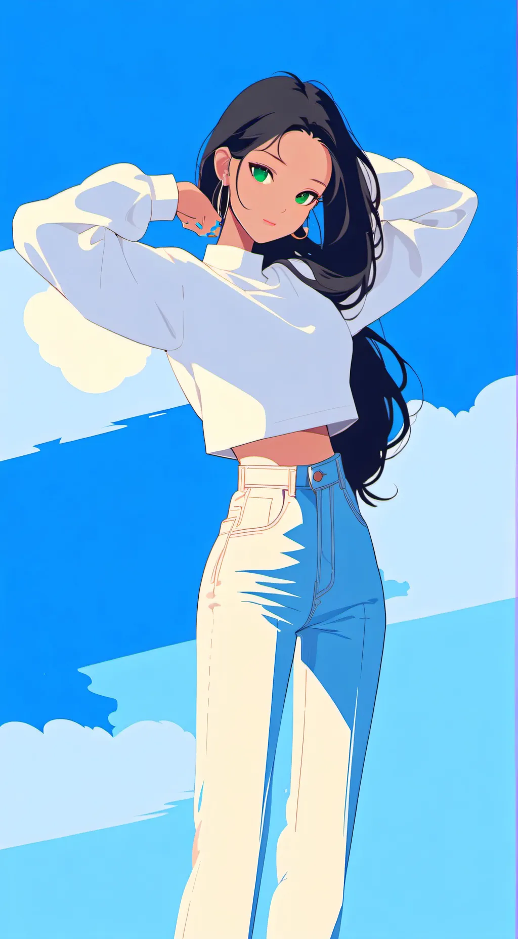 ai character: Jade background
