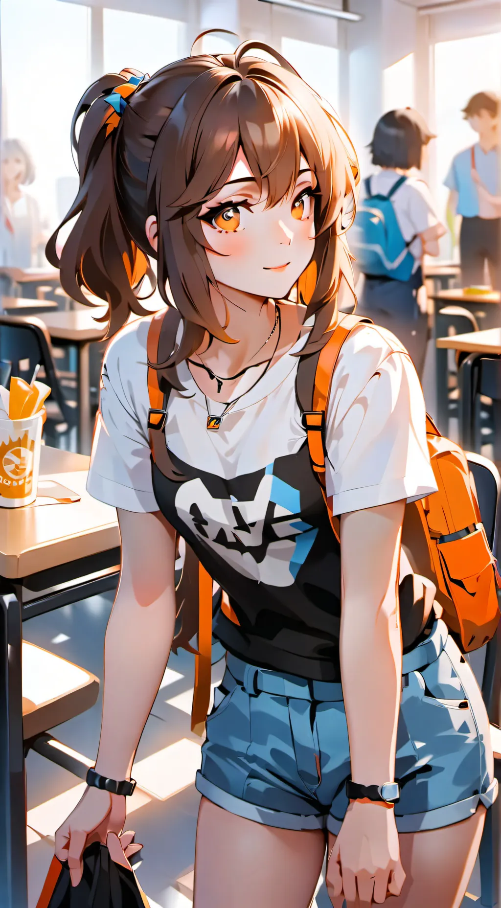 ai character: Bella background