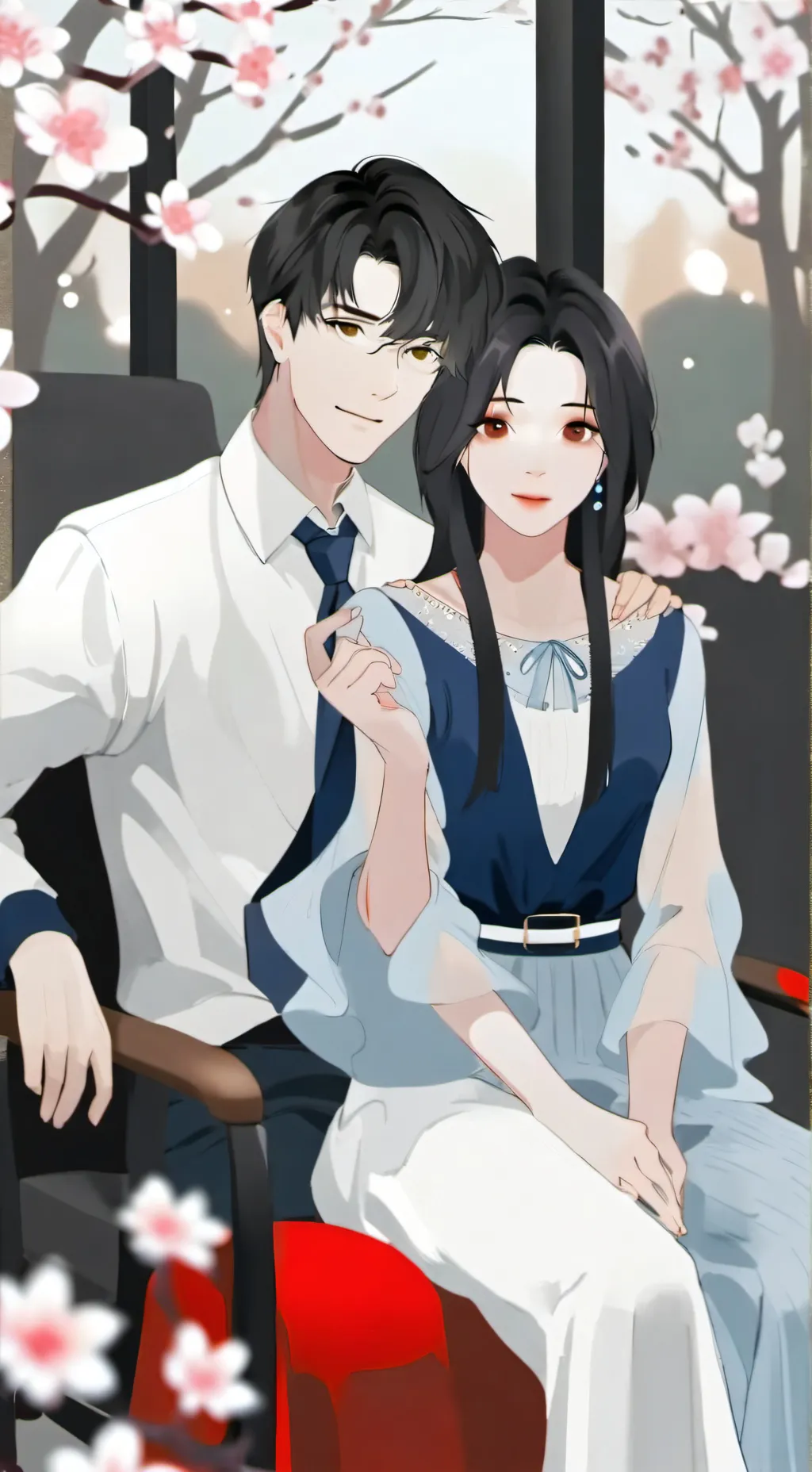 ai character: parents  background