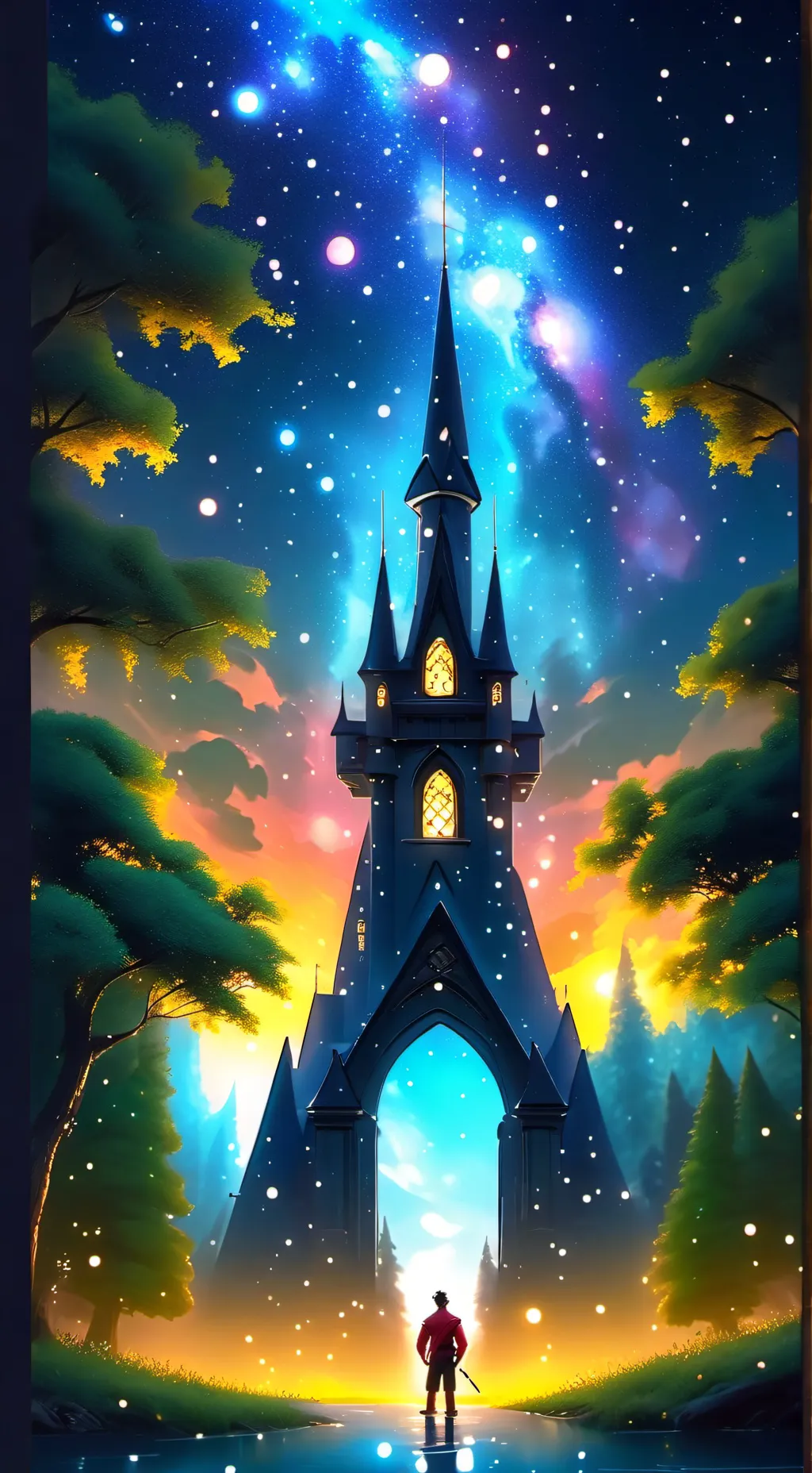 ai character: Disenh high school background