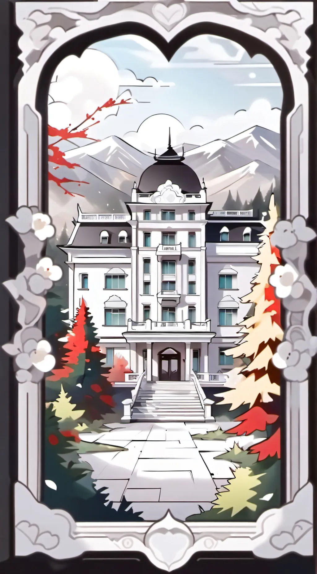 ai character: HH OC's  background