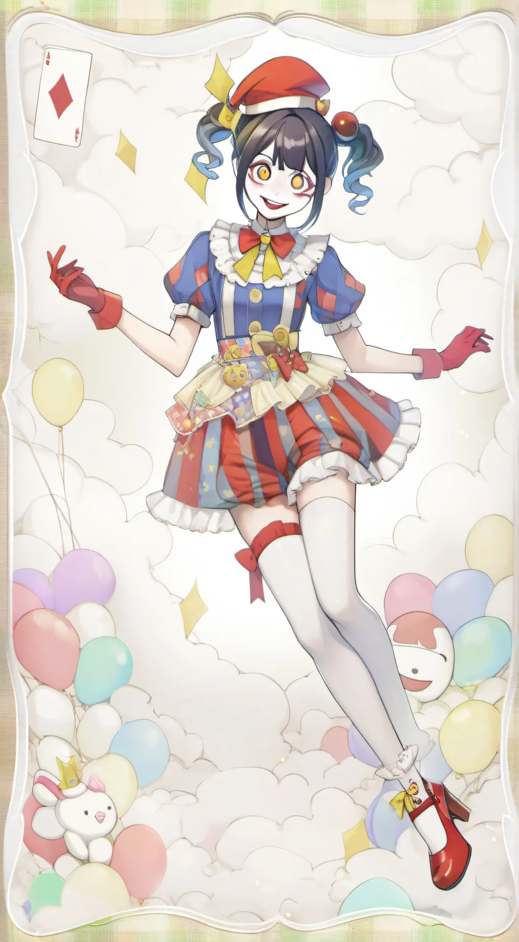 ai character: pomni background