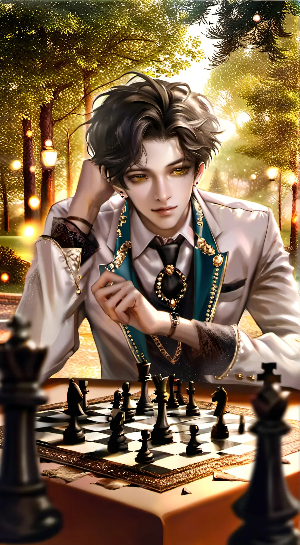 ai character: Alex background