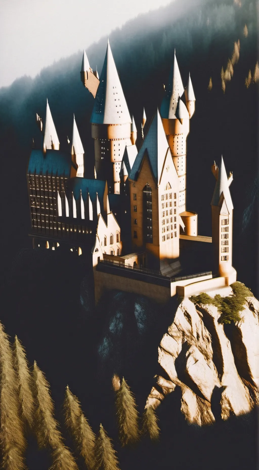ai character: hogwarts background