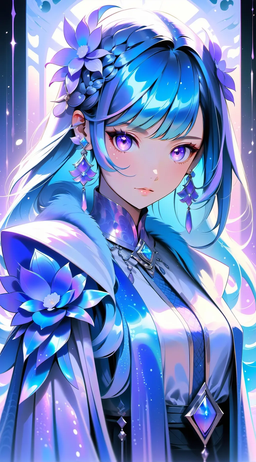 ai character: юля background