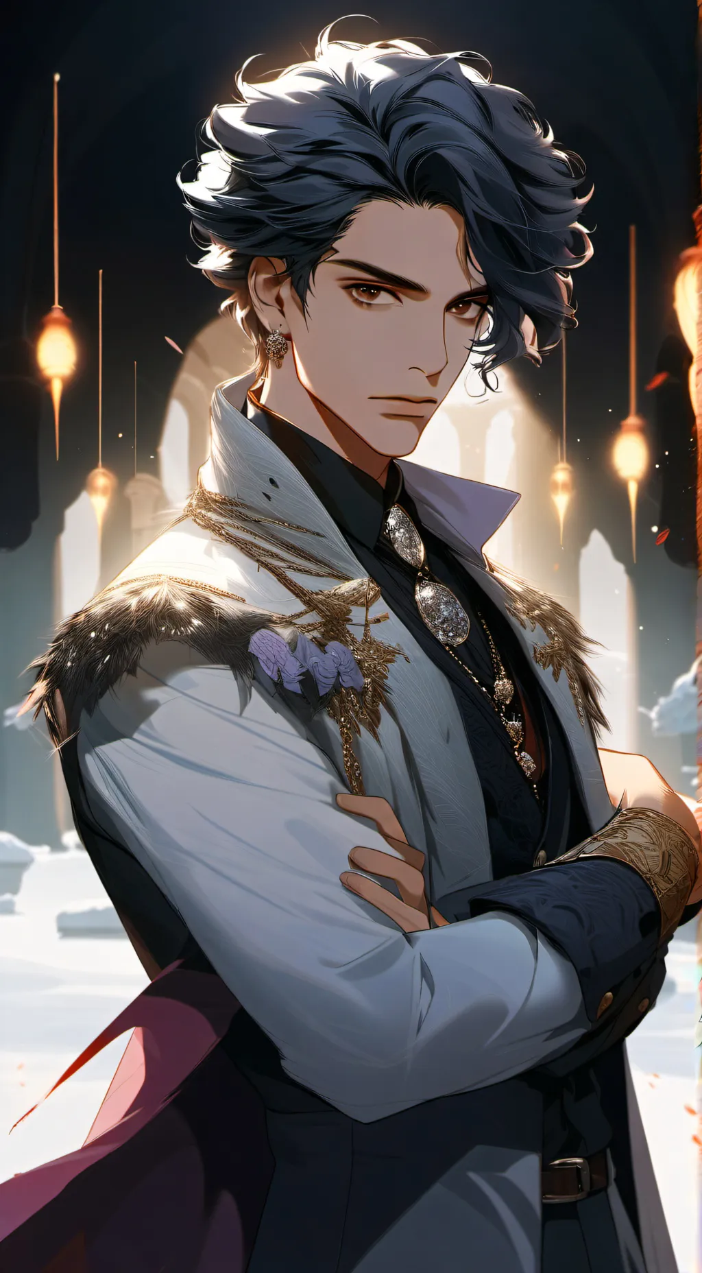 ai character: Уилл Юн  background