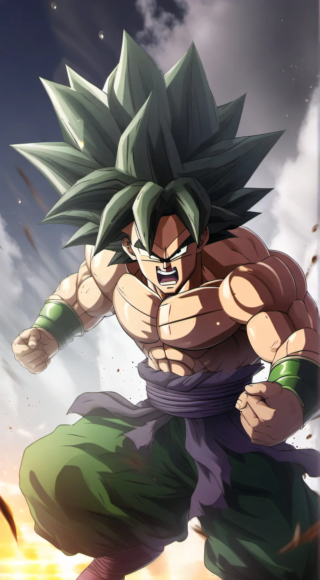 ai character: Broly background