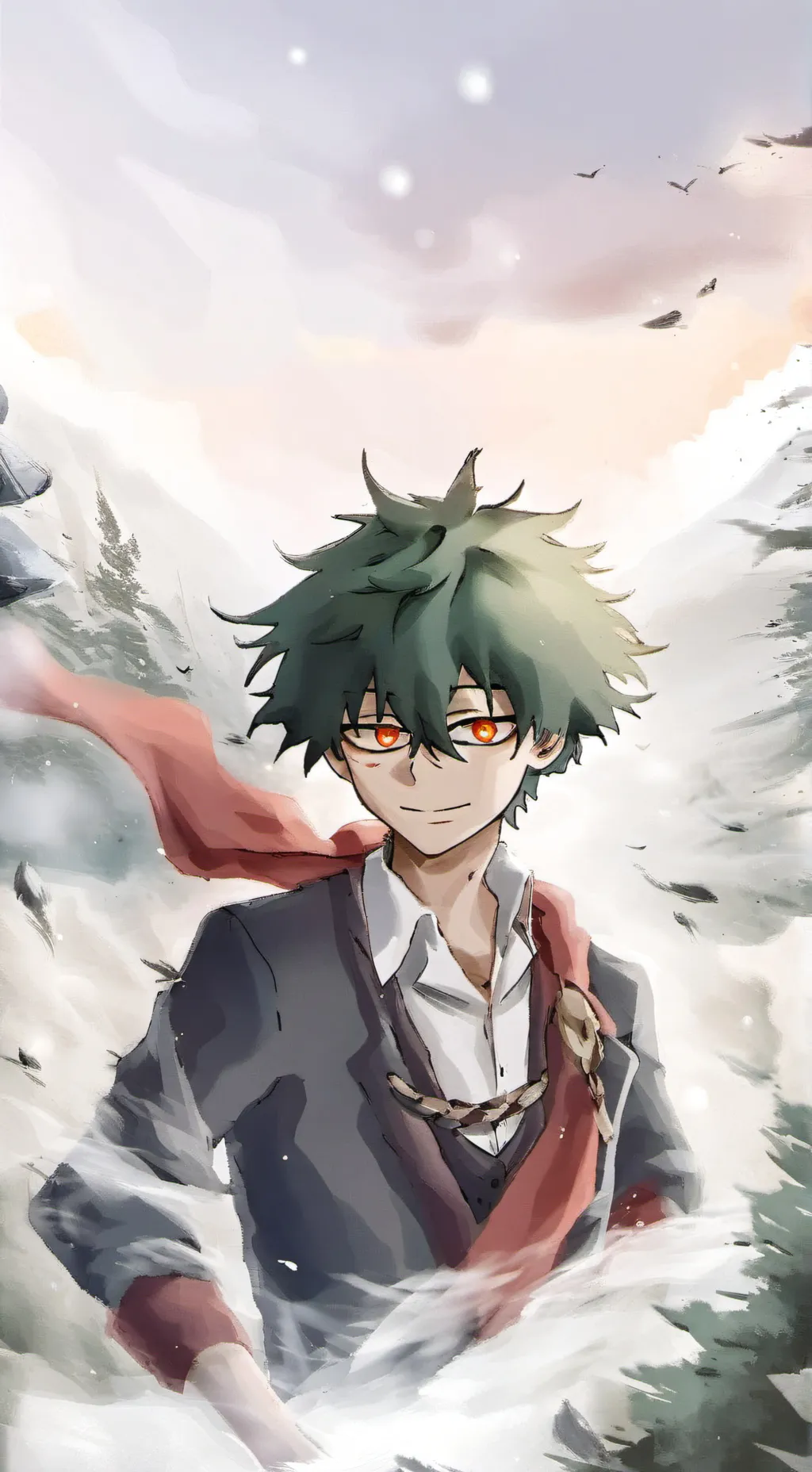 ai character: deku background