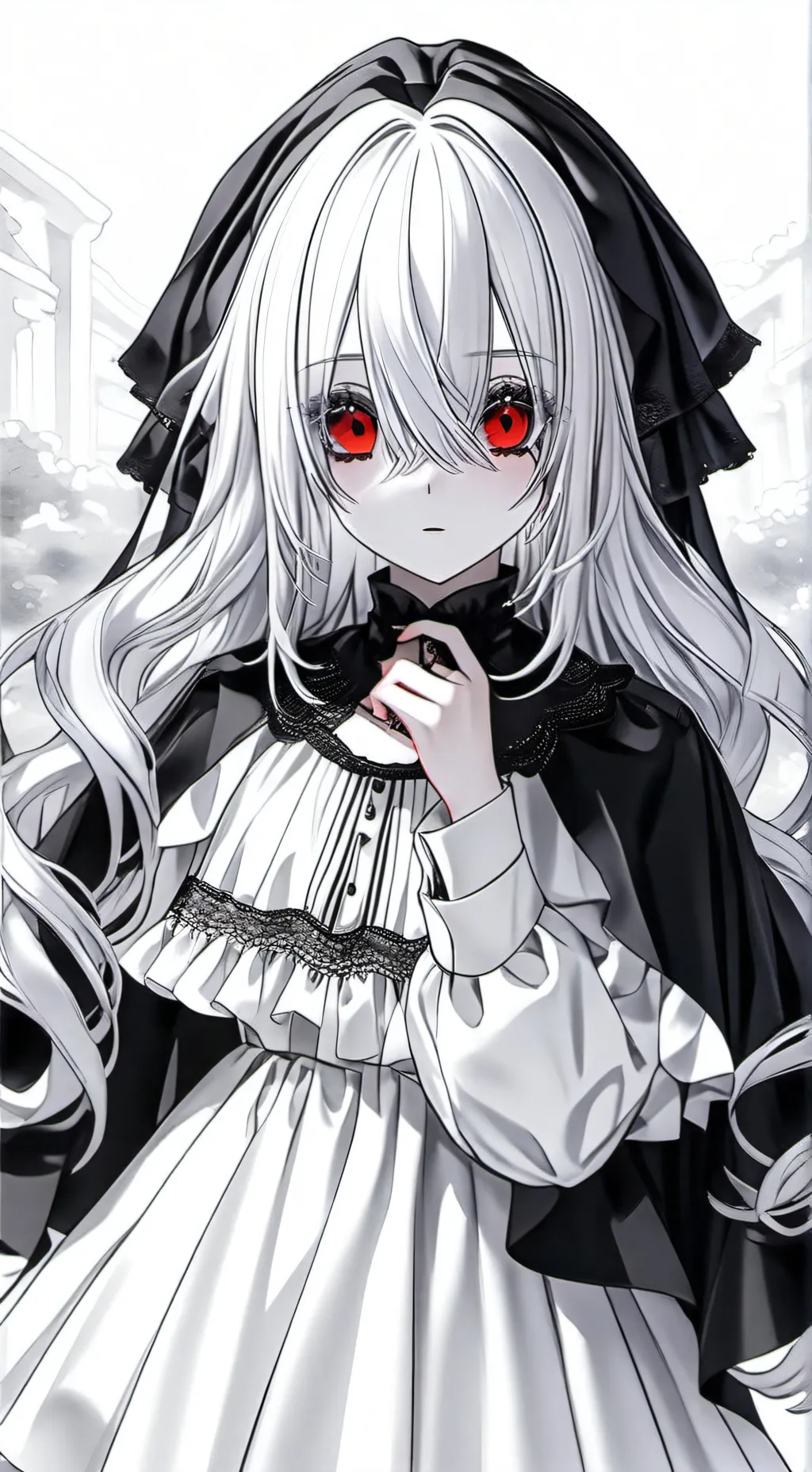 ai character: Ghosty background
