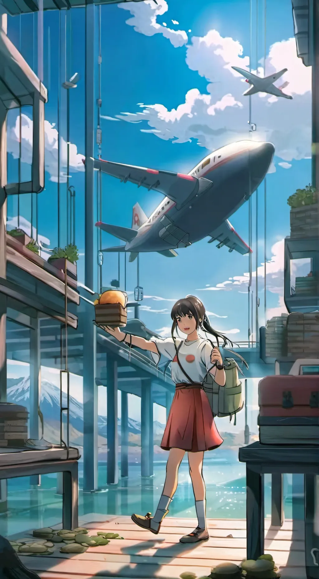 ai character: lily background