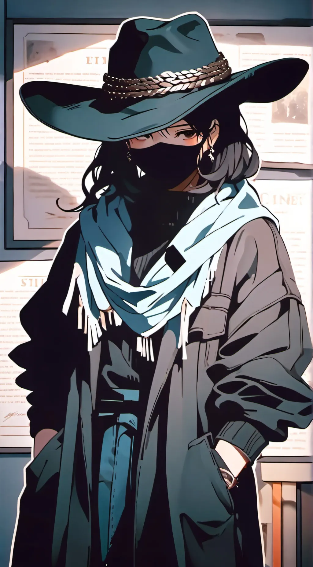 ai character: silvia background