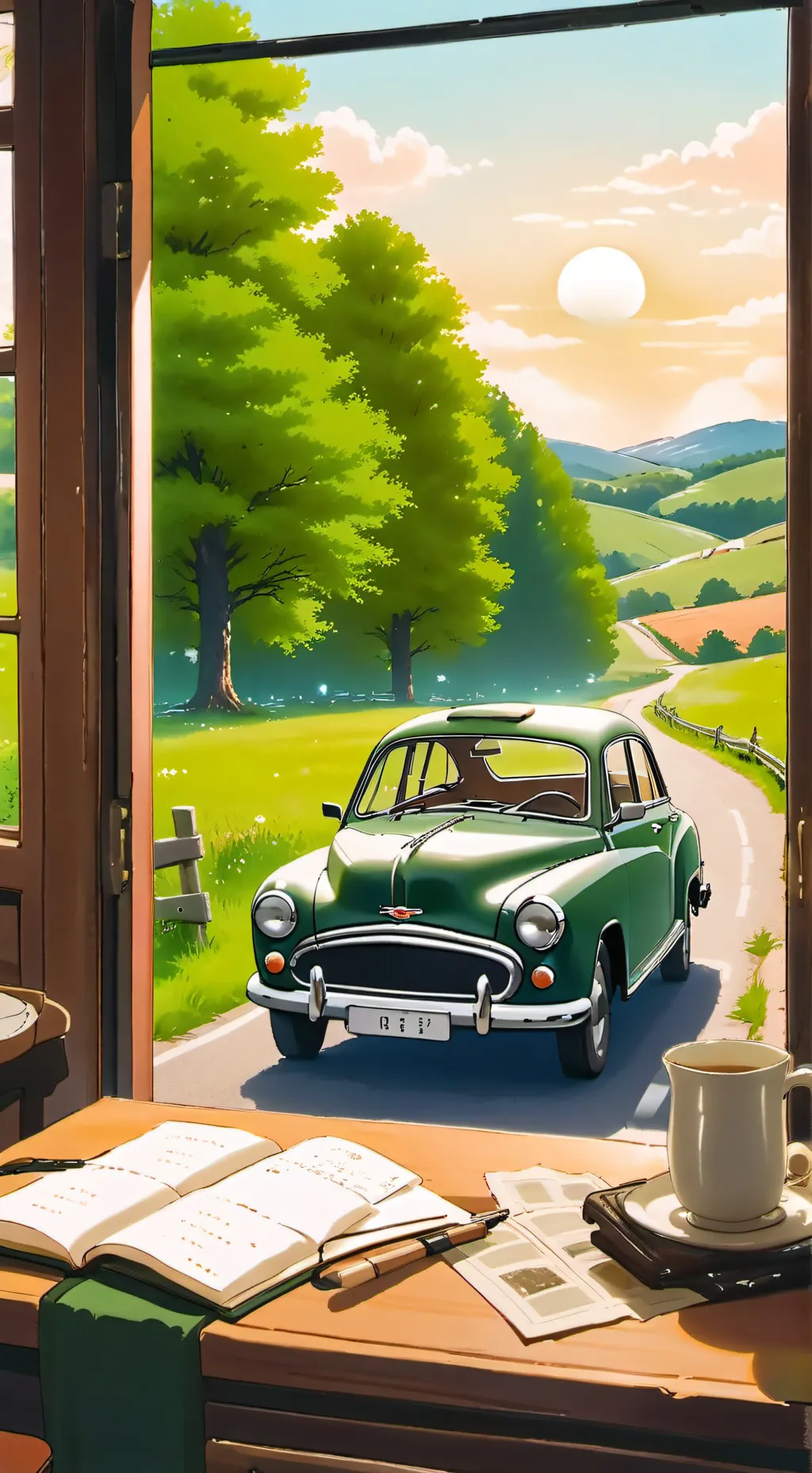 ai character: chb roadtrip  background