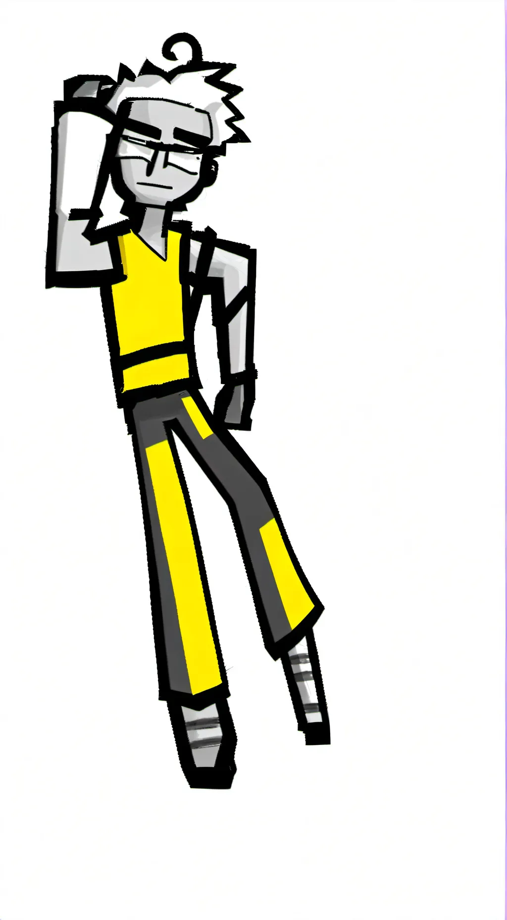 ai character: Nail(HE LOOK UGLY) background