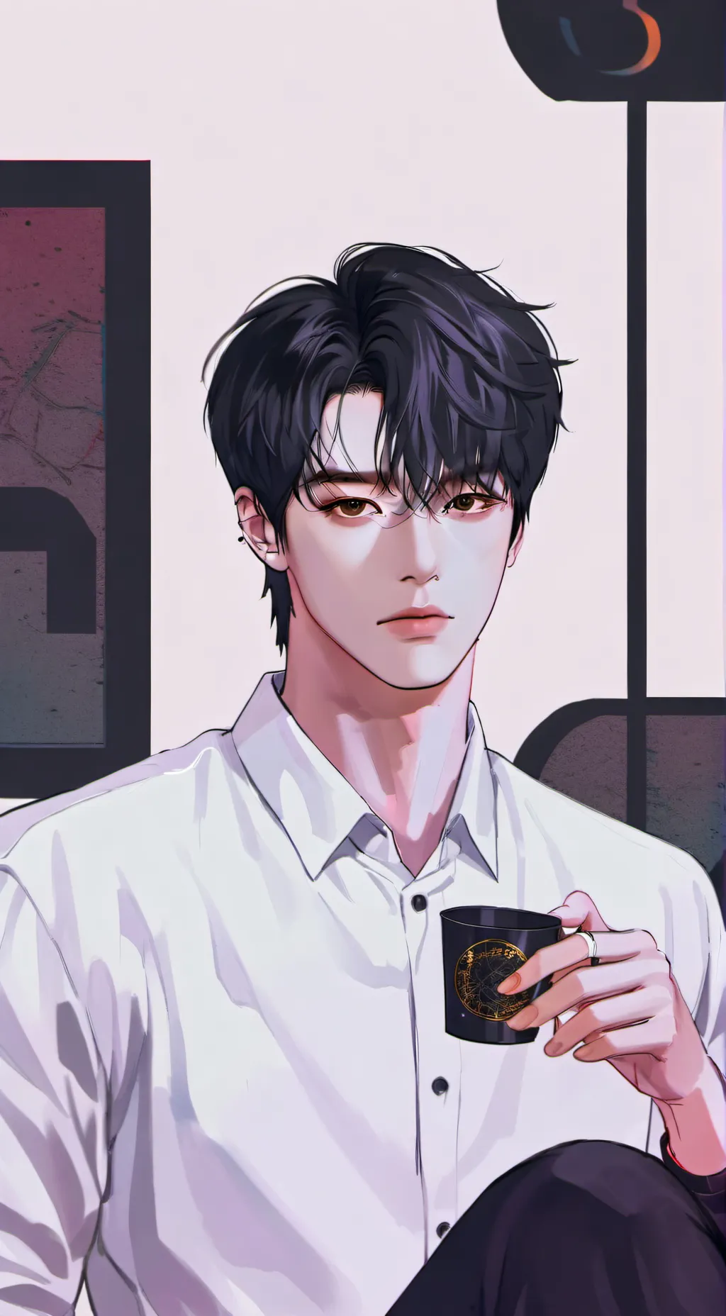 ai character: Alino background