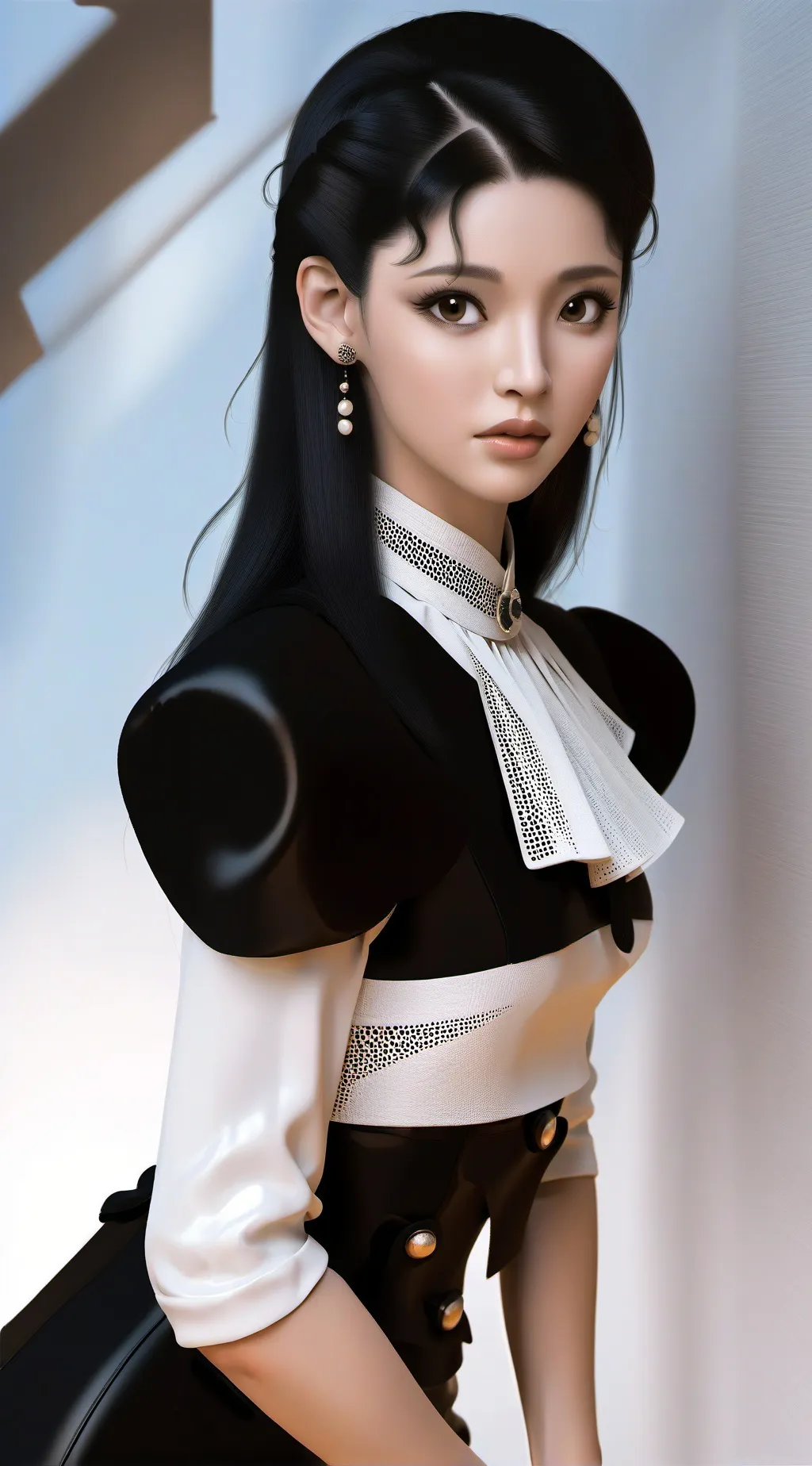 ai character: Blackpink and bts  background