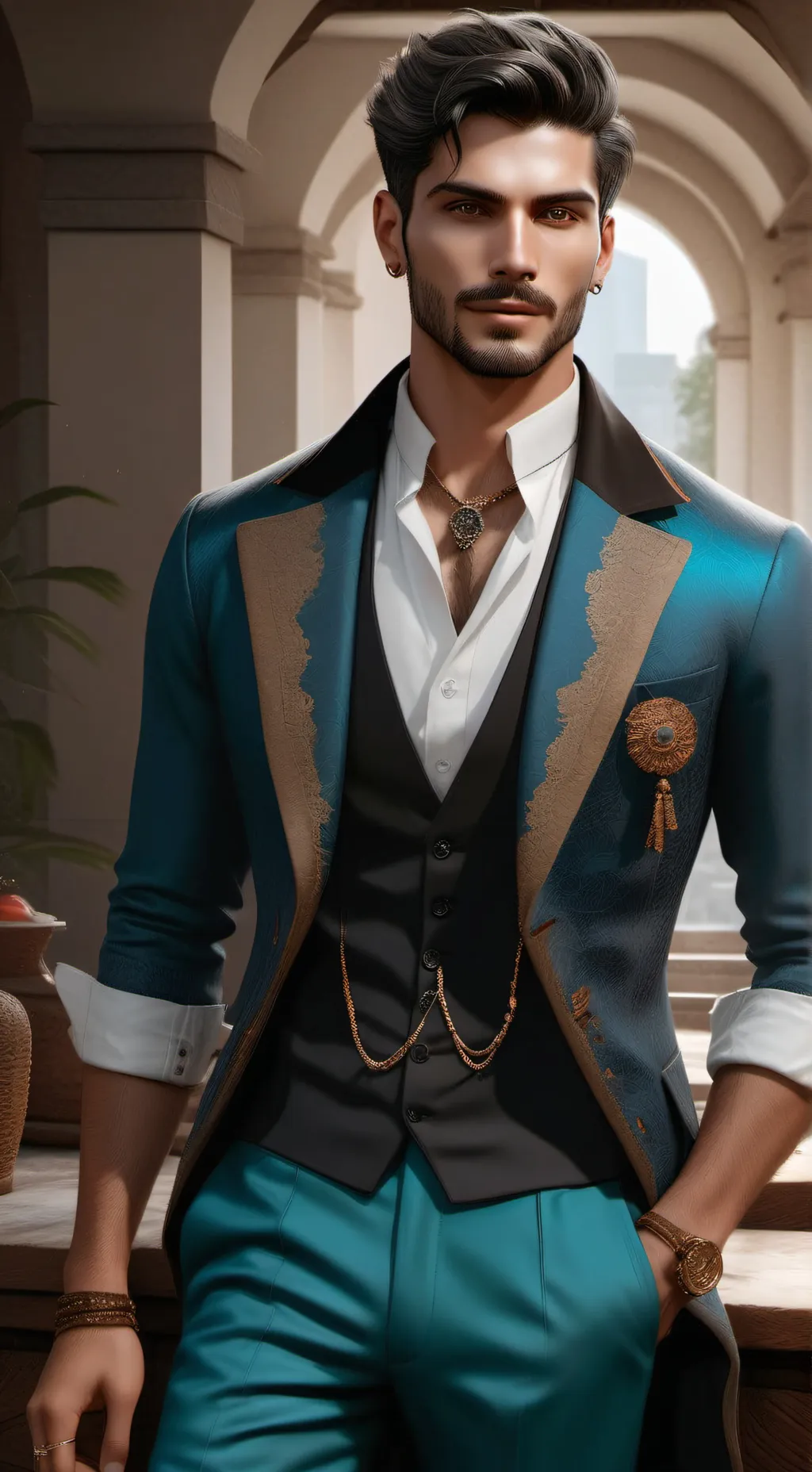 ai character: Alex background