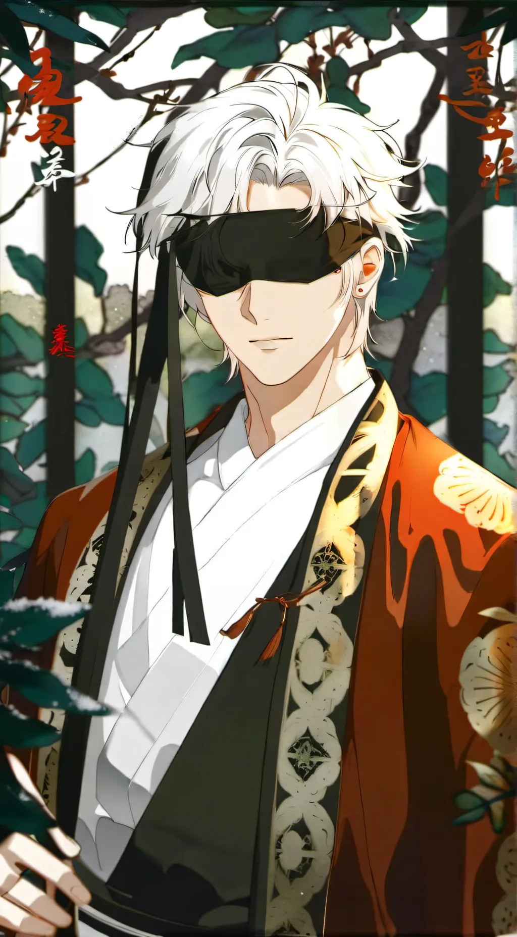 ai character: JJK x MHAsleepover background