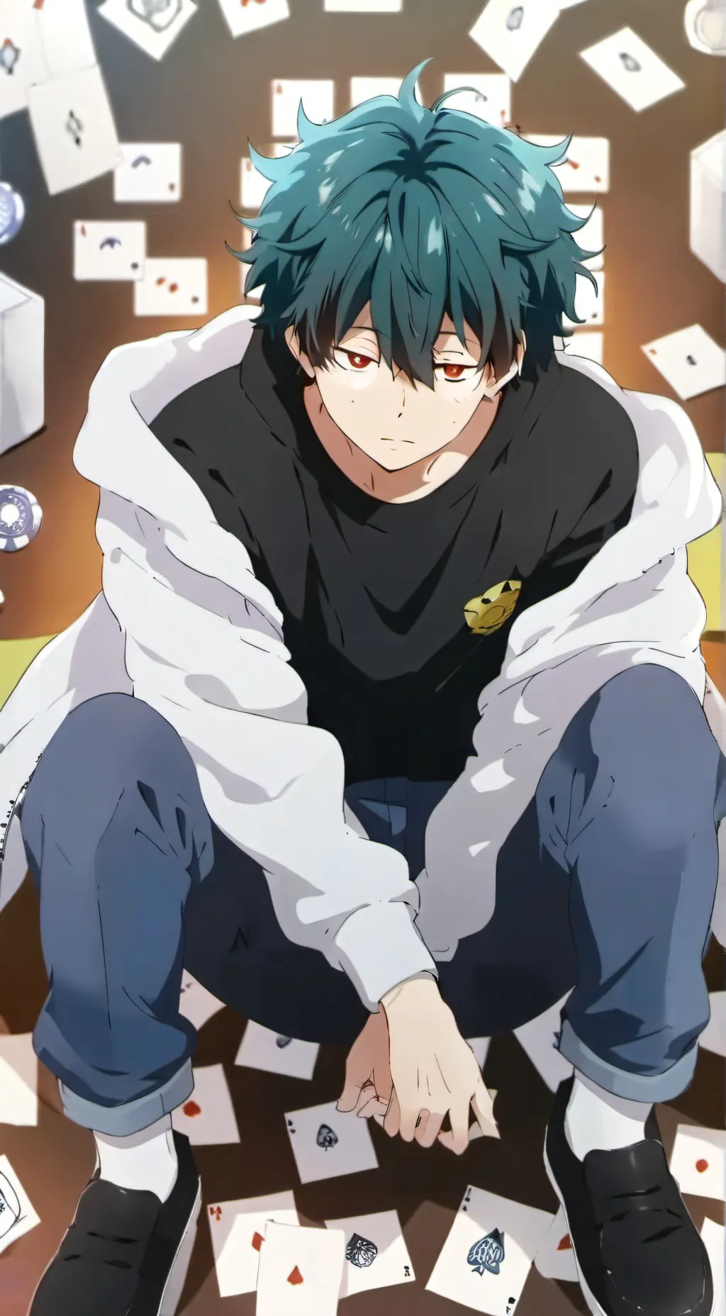 ai character: mha balosu background