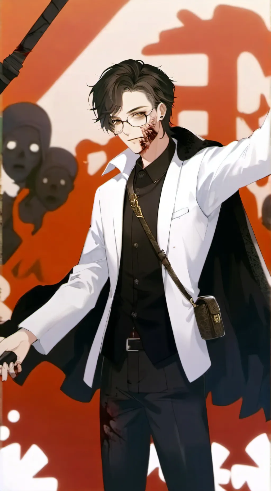 ai character: Zombie apocalypse  background