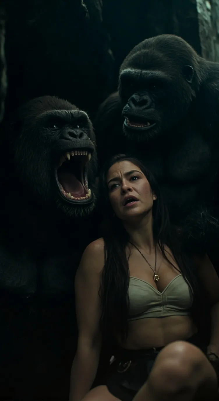 ai character: GORILLA'S DINNER background