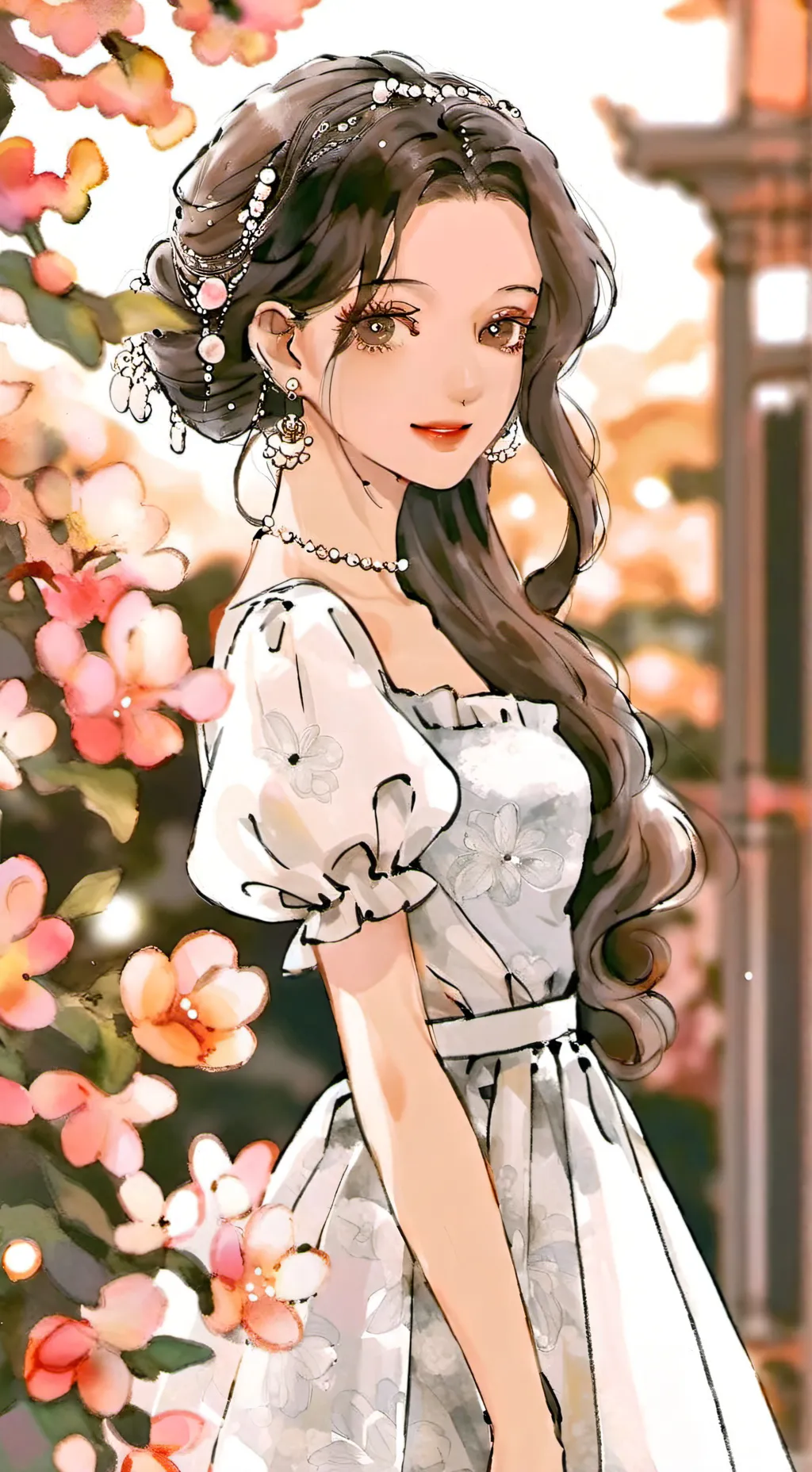 ai character: fan background