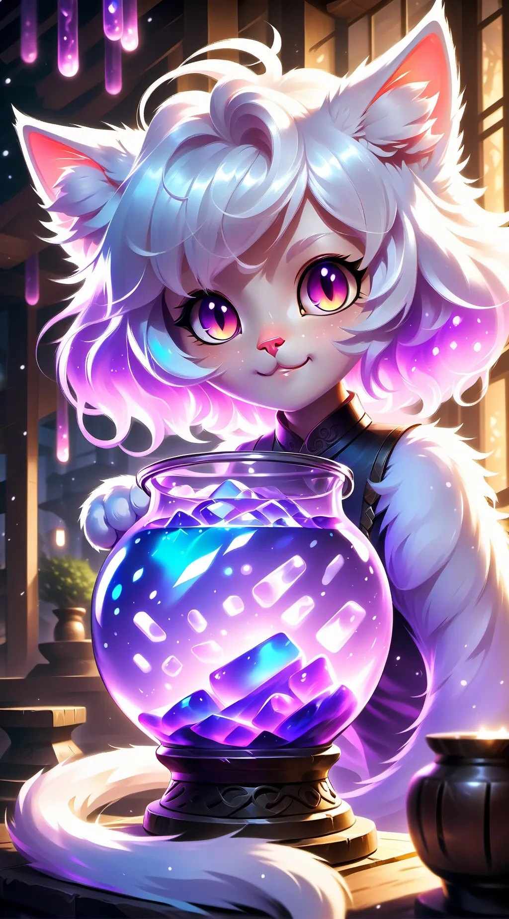 ai character: starlight  background