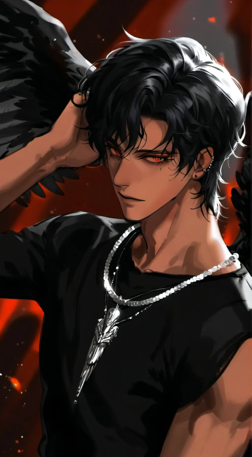 ai character: 🥀 𝓐𝓵𝓮𝔁🪽 background