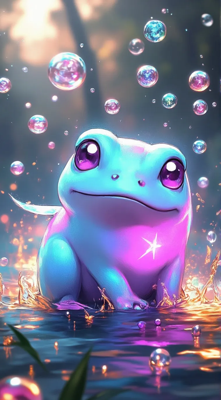 ai character: Bubblisk background