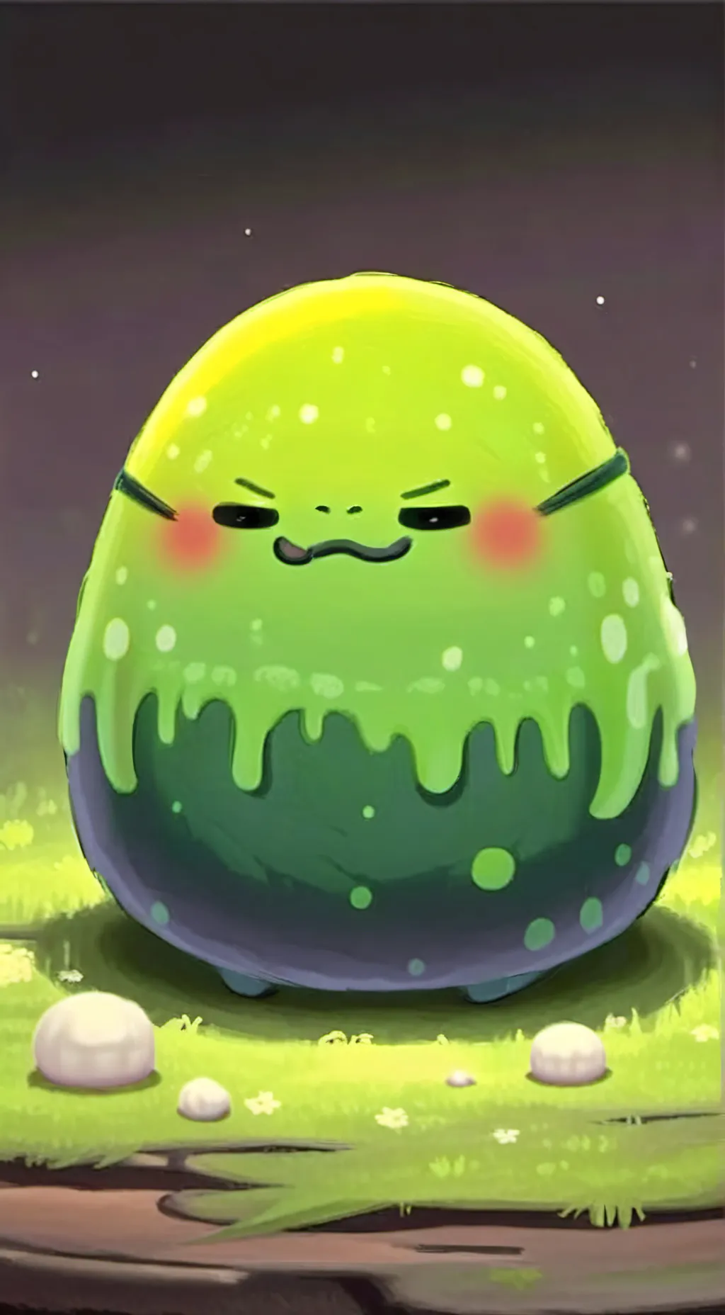 ai character: Pet Slime background