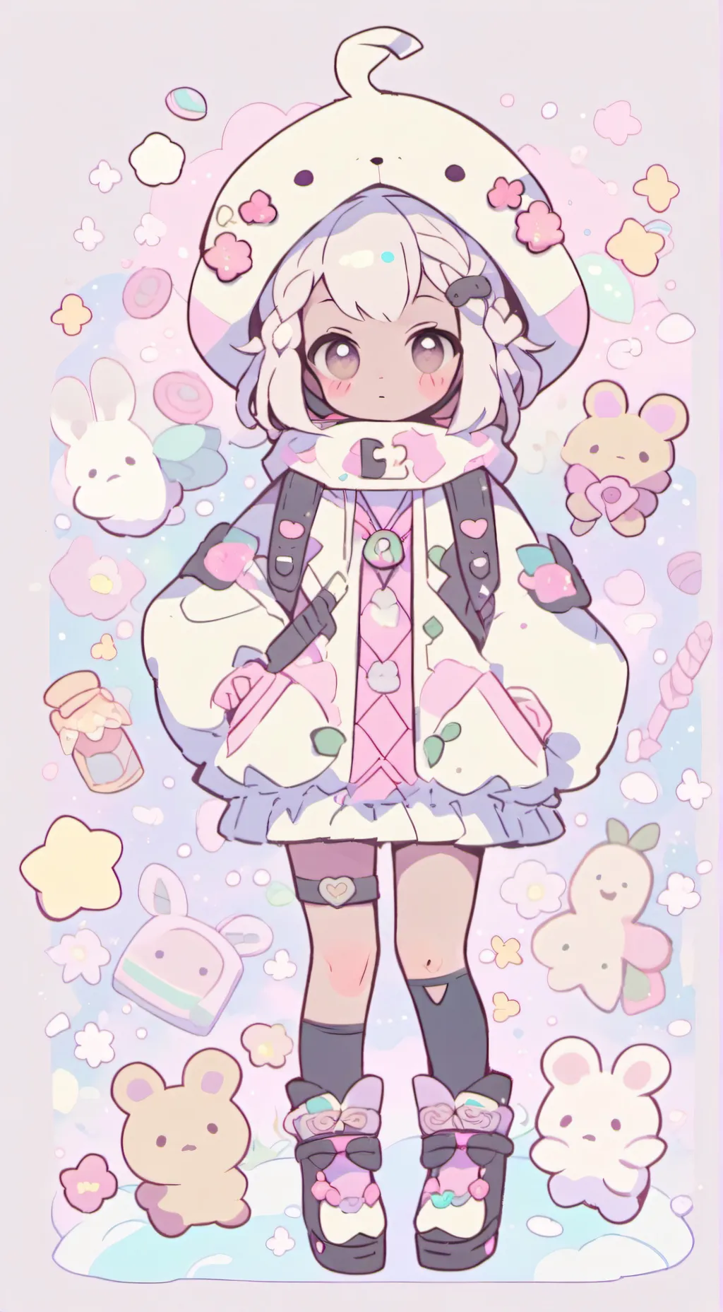 ai character: shania  background