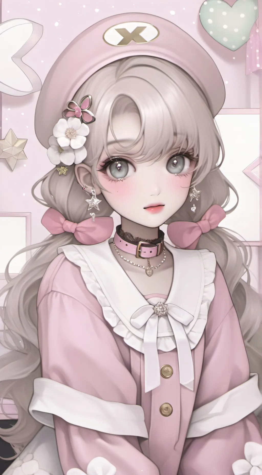 ai character: Amy  background