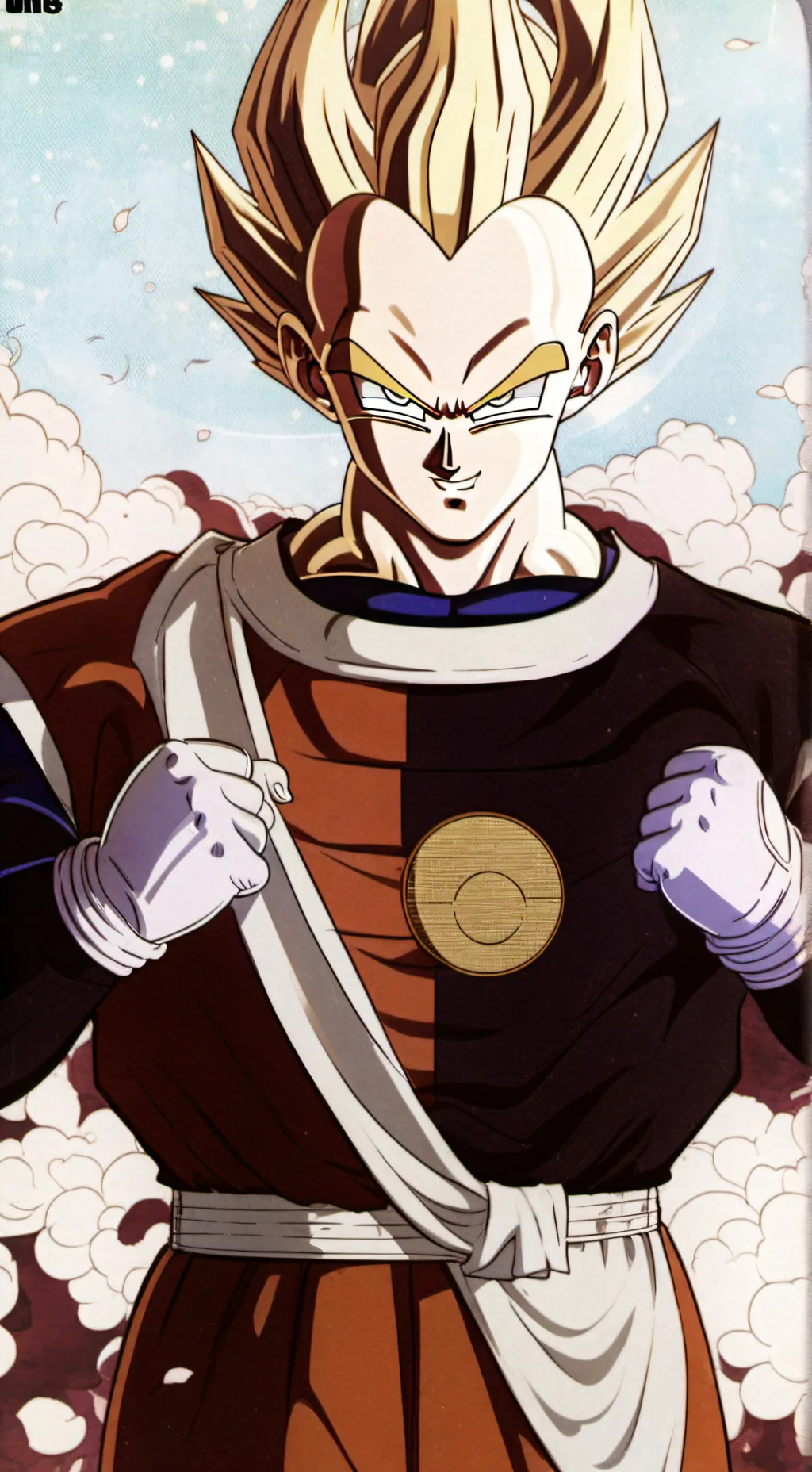 ai character: vegeta vs tu background
