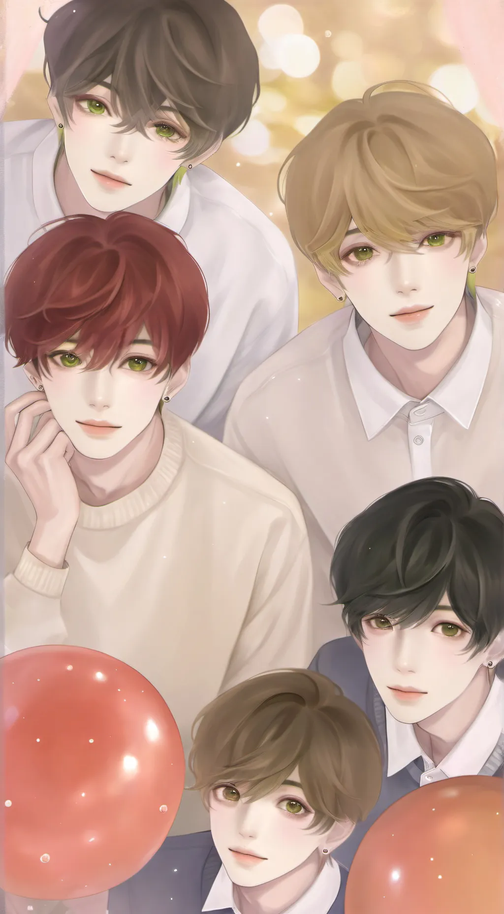 ai character: SKZ🇰🇷 background