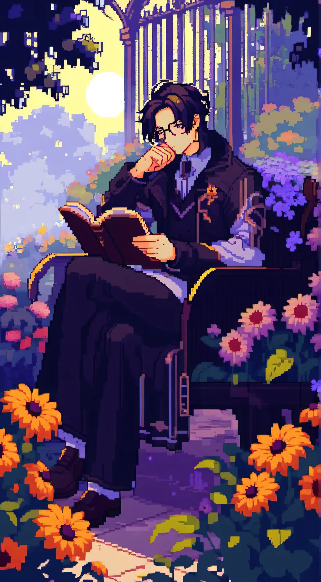 ai character: Elysian background