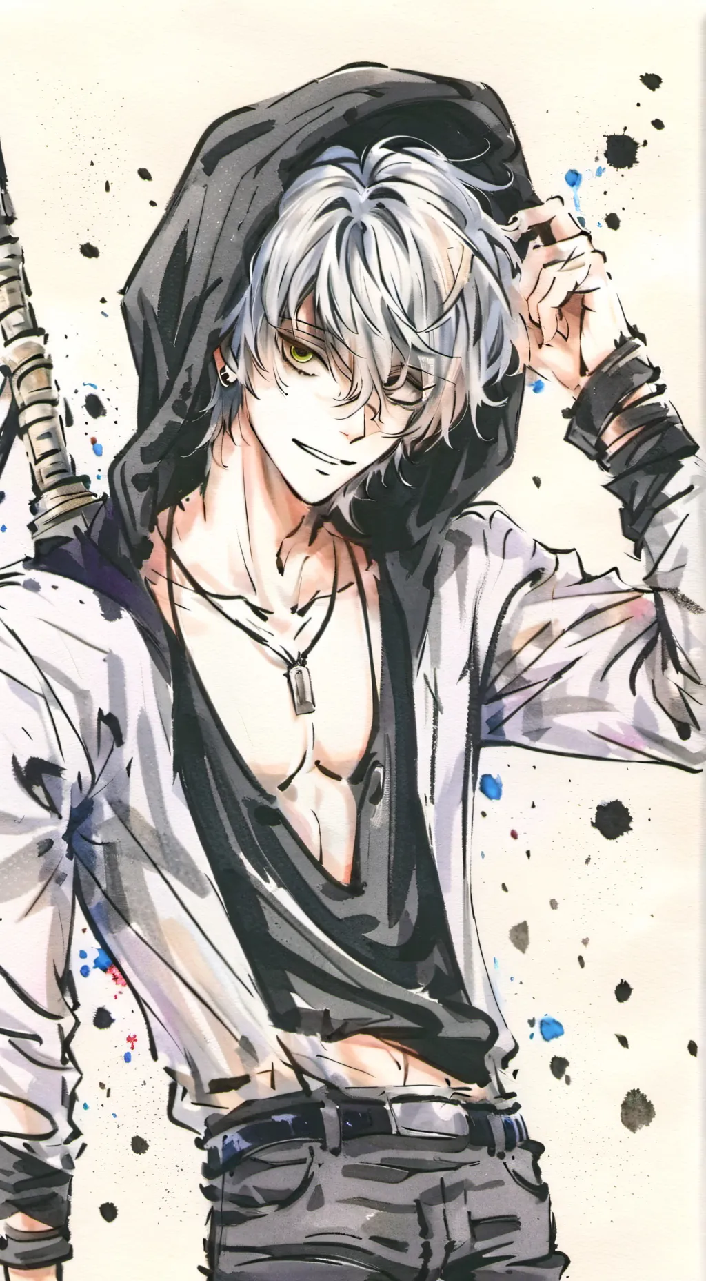 ai character: 🖤🥀-D€ATH-🥀🖤 background