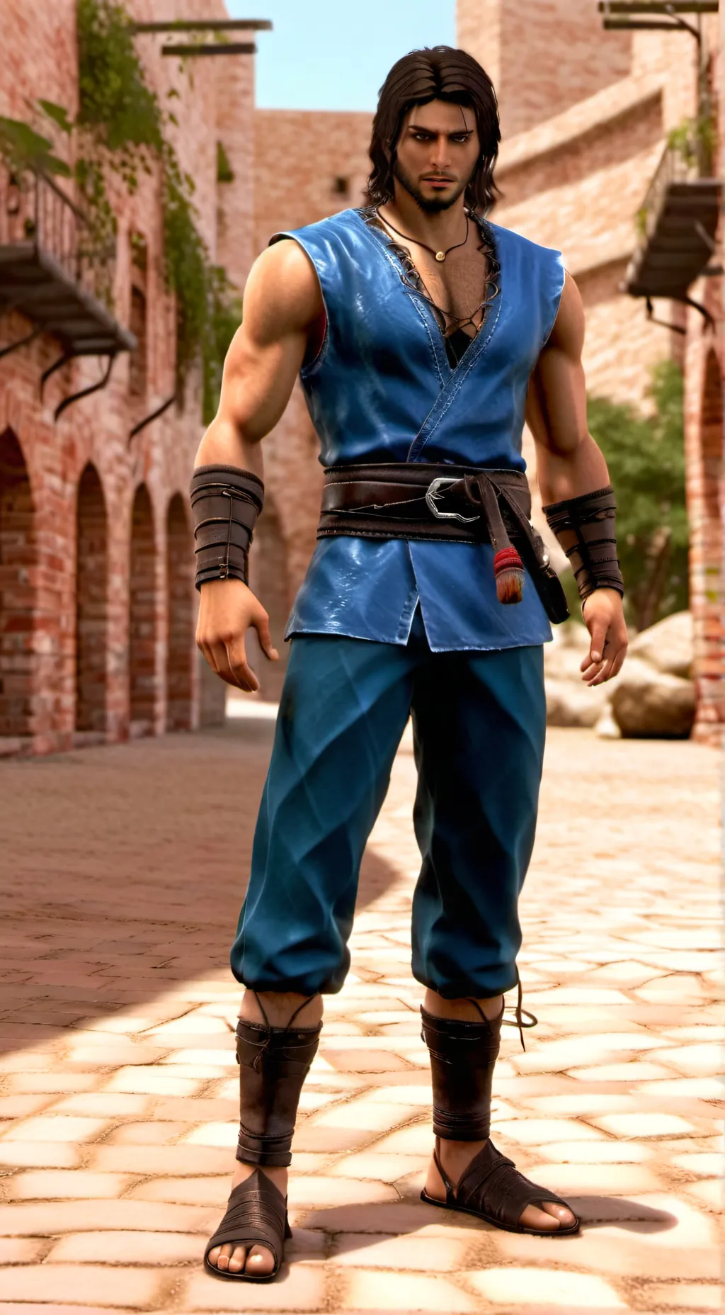 ai character: Tarik background