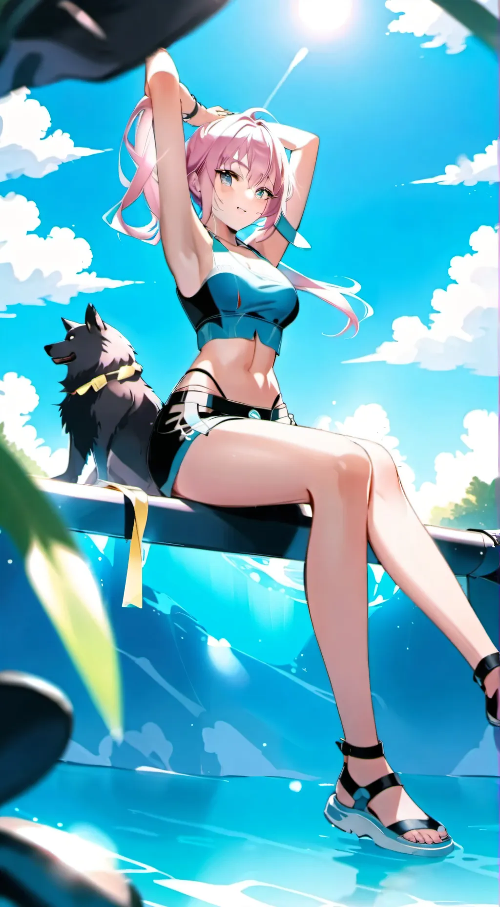 ai character: Юки background